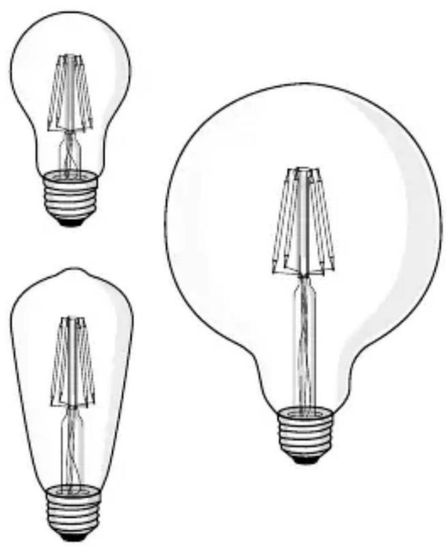 NEDIS WIFILRF10G125 - with dimmable filament - 1