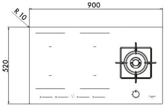 Fulgor Milano FCHH 905 ID TS G DWK - Stromanschluss (Abb. 8) - 4