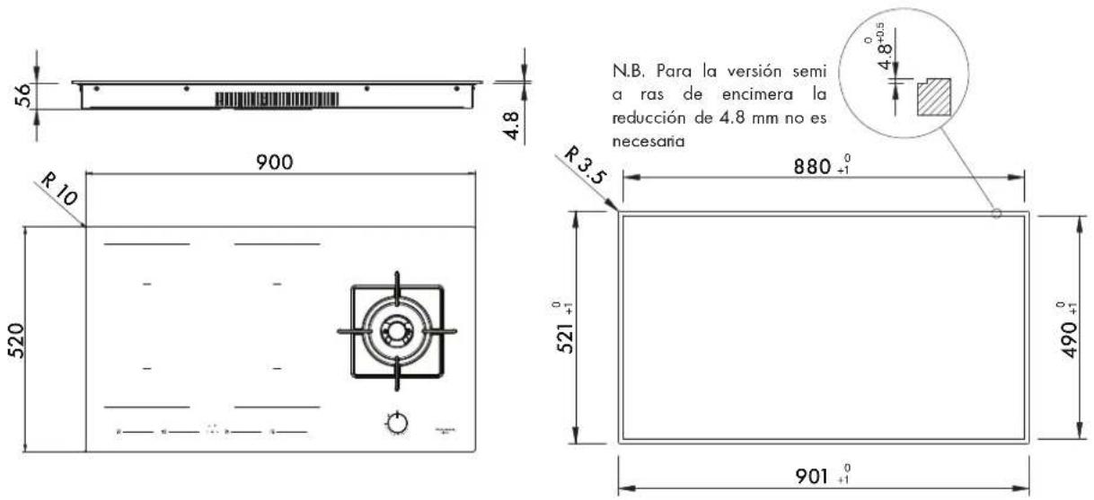Fulgor Milano FCHH 905 ID TS G DWK - Conexión eléctrica (Fig. 8) - 2