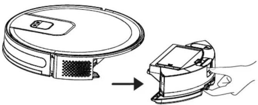 BEKO VRR 60314 VW - Cleaning the dust container and filters - 3