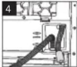 BEKO DF8412TA0A - De waterafvoerslang aansluiten - 4