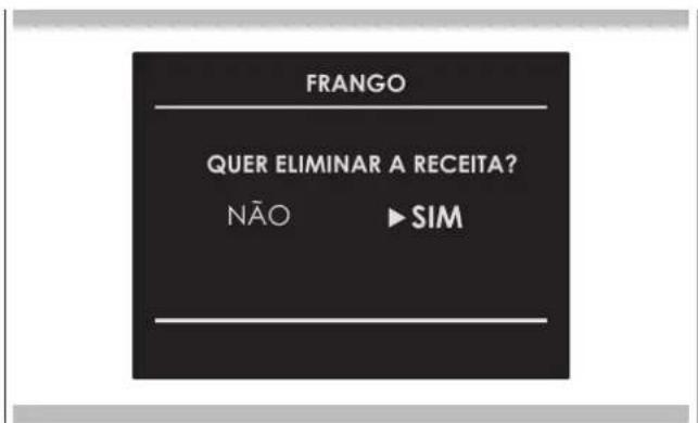 FRANGO QUER ELIMINAR A RECEITA? NÃO ▶ SIM