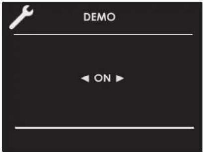 DEMO ← ON ►