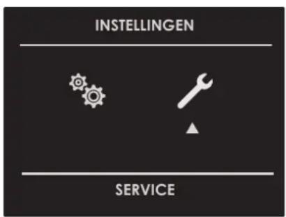 INSTELLINGEN SERVICE
