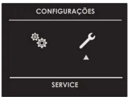 CONFIGURAÇÕES SERVICE
