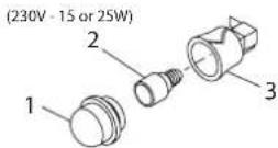 Fulgor Milano FCO 4511 TEM - WARNING - 2