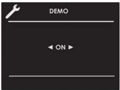 DEMO ← ON ►