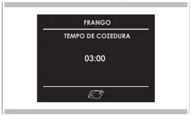 FRANGO TEMPO DE COZEDURA 03:00