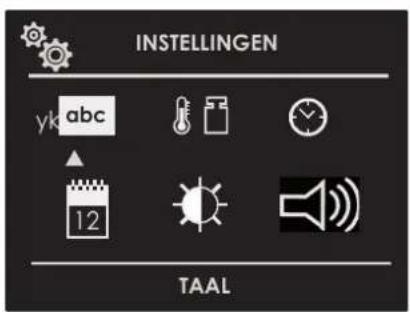 INSTELLINGEN yk abc 12 TAAL