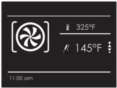 325°F 145°F 11:00 am