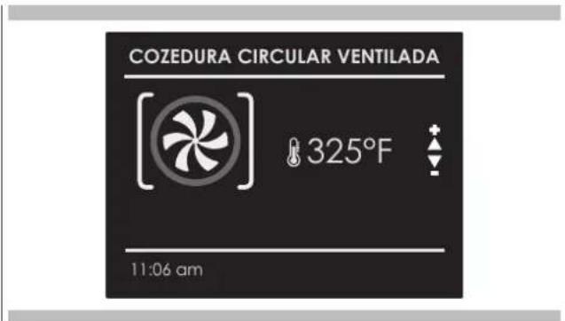 COZEDURA CIRCULAR VENTILADA 325°F 11:06 am