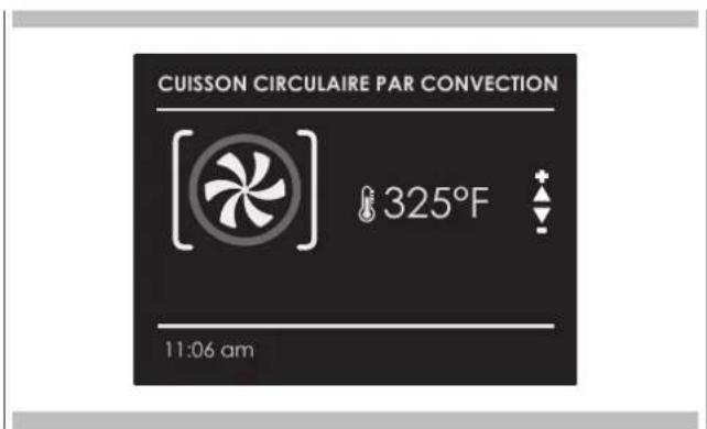 CUISSON CIRCULAIRE PAR CONVECTION 325°F 11:06 am