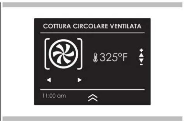 COTTURA CIRCOLARE VENTILATA 325°F 11:00 am