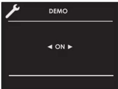 DEMO ← ON ►