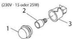 Fulgor Milano FCO 4511 TEM - WARNUNG - 2