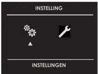 INSTELLING INSTELLINGEN
