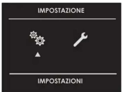 IMPOSTAZIONE IMPOSTAZIONI