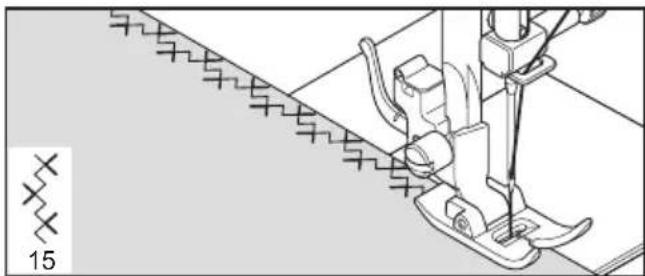 SINGER Brilliance Serenade C520L - DOUBLE OVERLOCK STITCH - 1