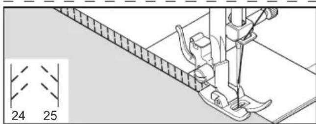 SINGER Brilliance Serenade C520L - SLANT PIN STITCH - 1