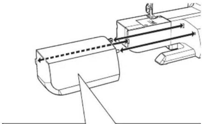 SINGER Brilliance Serenade C520L - MACHINE IDENTIFICATION - 1