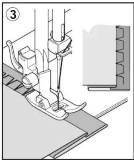 SINGER Brilliance Serenade C520L - POSITIONNEMENT DES MOTIFS - 4