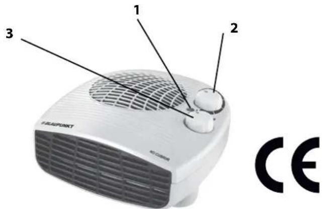 BLAUPUNKT BP1006 - PARTES DEL CALEFACTOR - 1