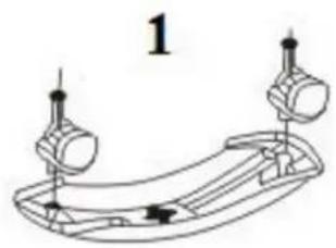 BLAUPUNKT BP1007 - MOUNTING LEGS - 1