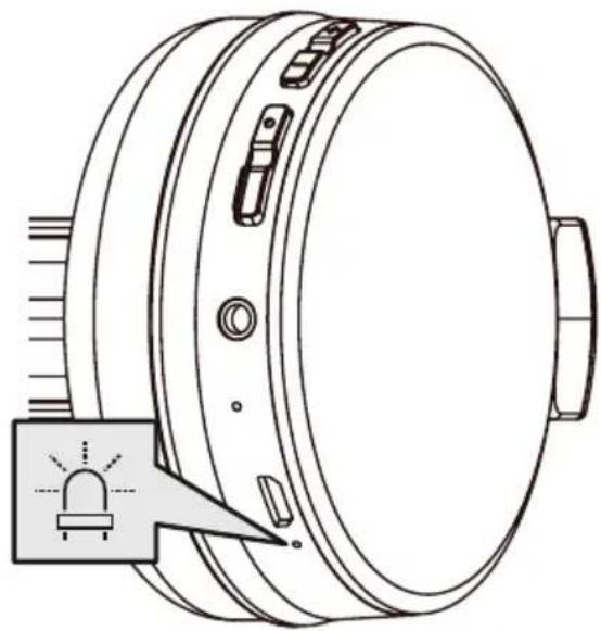 THOMSON WHP6011BT - Controleer de status van de status-led (5) en de signaaltoon - 1