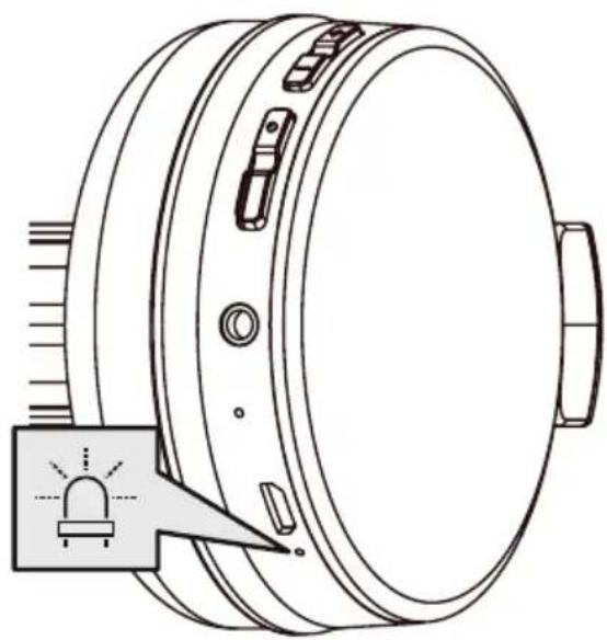 THOMSON WHP6011BT - Controllare il LED di stato (5) e il segnale acustico - 1