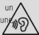 THOMSON WHP6011BT - Avertissement : volume excessif - 2