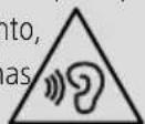 THOMSON WHP6011BT - Advertencia - Volumen alto - 2