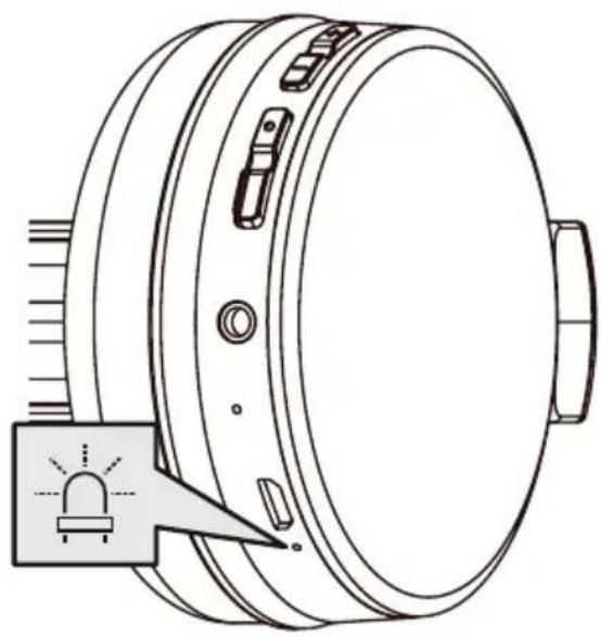 THOMSON WHP6011BT - Zkontrolujte stav stavové LED (5) a signální tón - 1