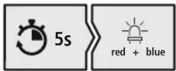 THOMSON WHP8650 - Durum LED'i (4) dönüşümlü olarak yanıp soneyorsa: - 1