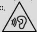 THOMSON WHP8650 - Advertencia - Volumen alto - 2