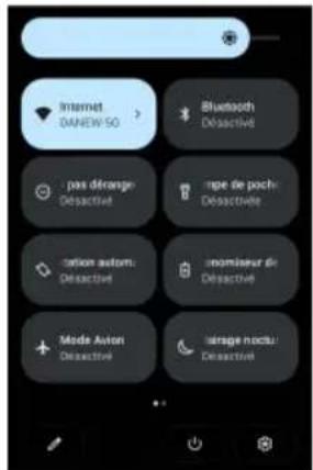 THOMSON Origin 679 Onyx - PANNEAU DE NOTIFICATIONS RAPIDES - 3