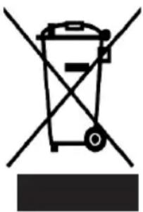 THOMSON THINFGA15 - Avertissements pour l'élimination correcte du produit aux termes de la Directive européenne 2002/96/EC. - 1