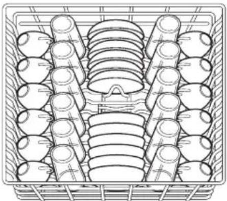 FRIGIDAIRE FDPC4314AS - Chargement du panier supérieur - 2