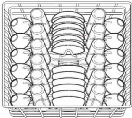 FRIGIDAIRE FDPH431LAF - Chargement du panier supérieur - 2