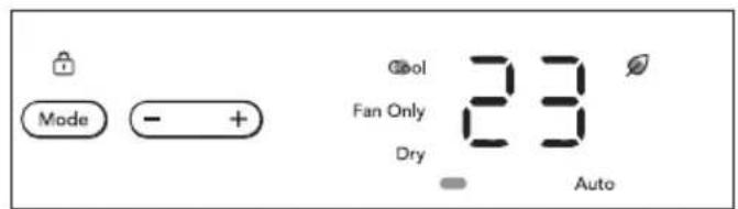 FRIGIDAIRE GHWQ125WD1 - SLEEP FEATURE: - 4