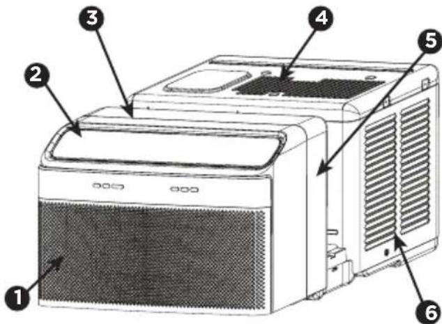 FRIGIDAIRE GHWQ125WD1 - Empaquetado - 2