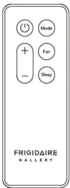 FRIGIDAIRE GHWQ125WD1 - TELECOMMANDE - 1