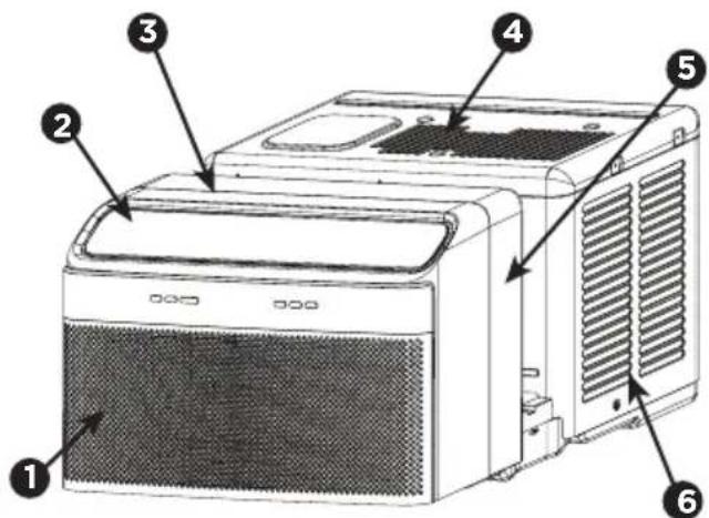 FRIGIDAIRE GHWQ125WD1 - Empaquetado - 2