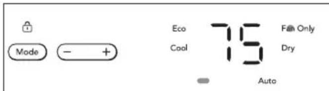 FRIGIDAIRE GHWQ125WD1 - CE GUI APPARAIT: - 1