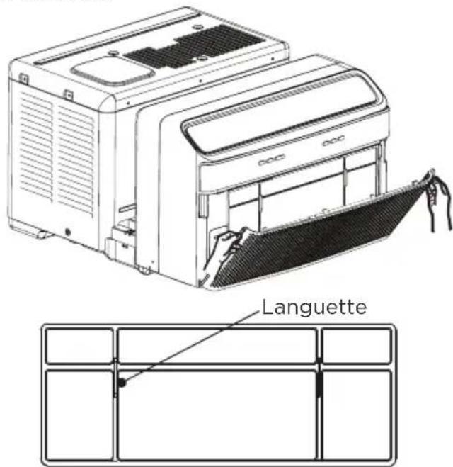 FRIGIDAIRE GHWQ125WD1 - Nettoyage du filtré à poussière - 1