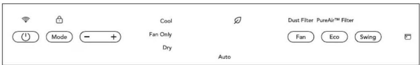FRIGIDAIRE GHWQ125WD1 - SLEEP FEATURE: - 1