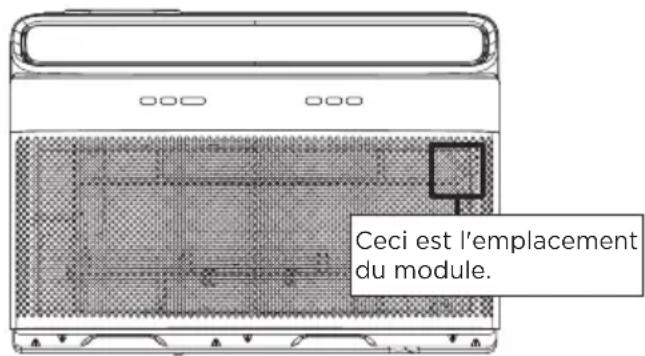 FRIGIDAIRE GHWQ125WD1 - Host dispositif d'etiquetage - 1