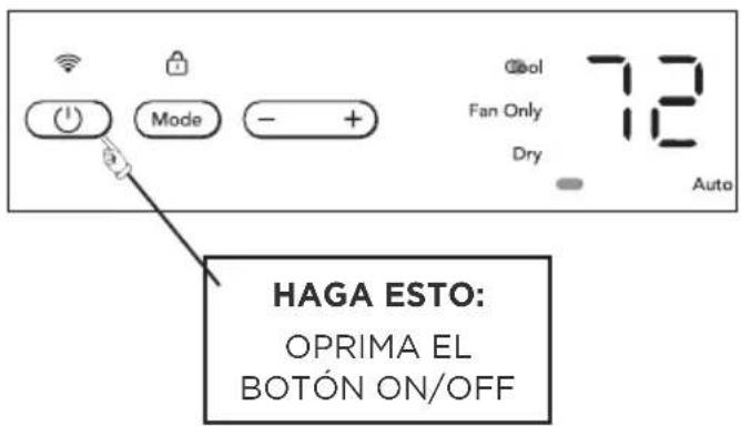 FRIGIDAIRE GHWQ125WD1 - PARAPAGAR LA UNIDAD: - 1