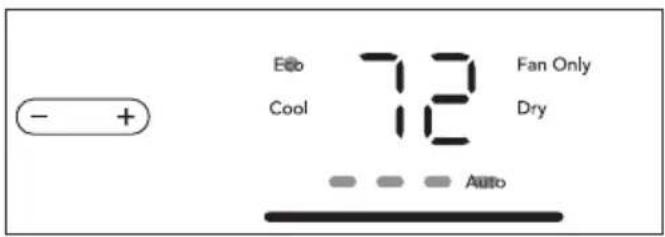 FRIGIDAIRE GHWQ125WD1 - MISE EN VEILLE AFFICHAGE : - 5