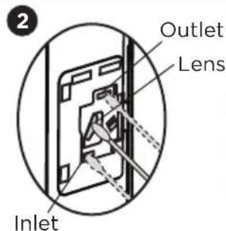 FRIGIDAIRE GHWQ125WD1 - Cleaning of Air Quality Sensor - 3