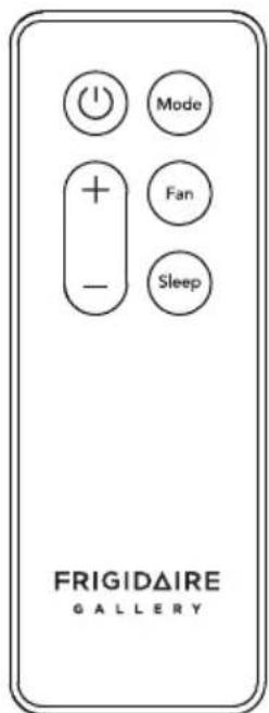 FRIGIDAIRE GHWQ085WD1 - REMOTE CONTROL - 1